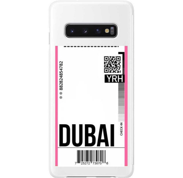 Dubai Flight Ticket Phone Case