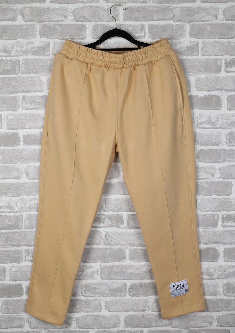 Tapered Open Bottom Sweatpants