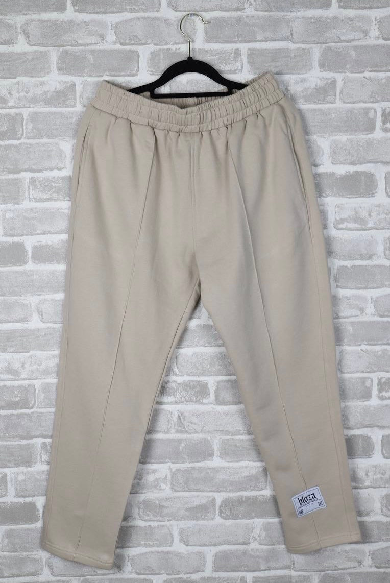 Tapered Open Bottom Sweatpants