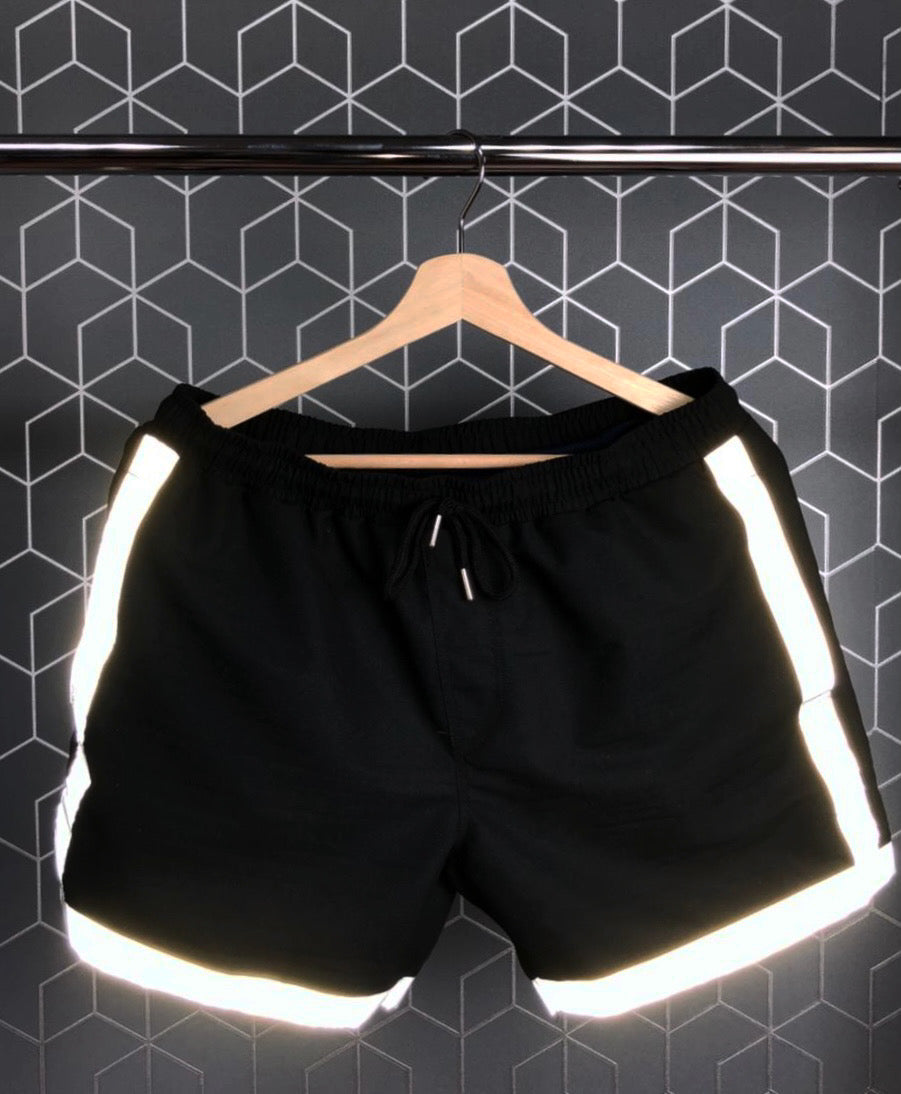 Reflective Stripes Shorts