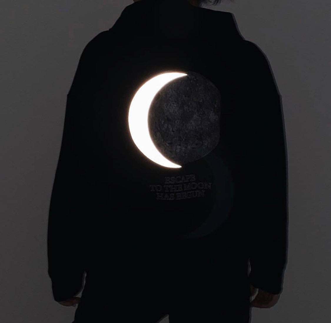 Escape to the moon has begun Hoodie