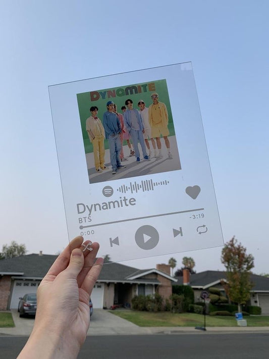 Dynamite BTS Plaque