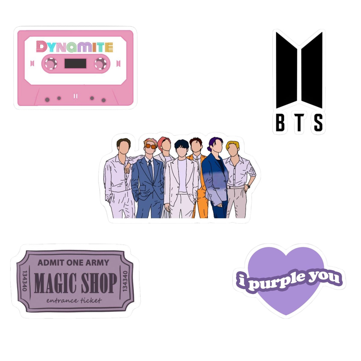 BTS Sticker Pack