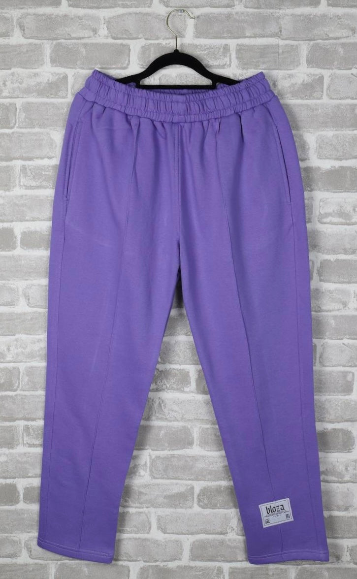 Tapered Open Bottom Sweatpants