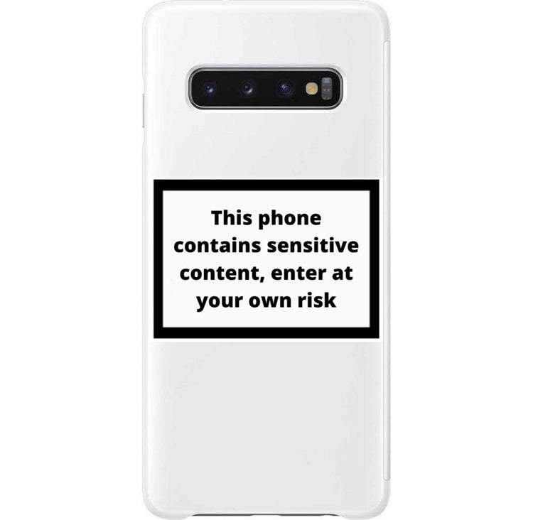 This Phone contains sensitive Content