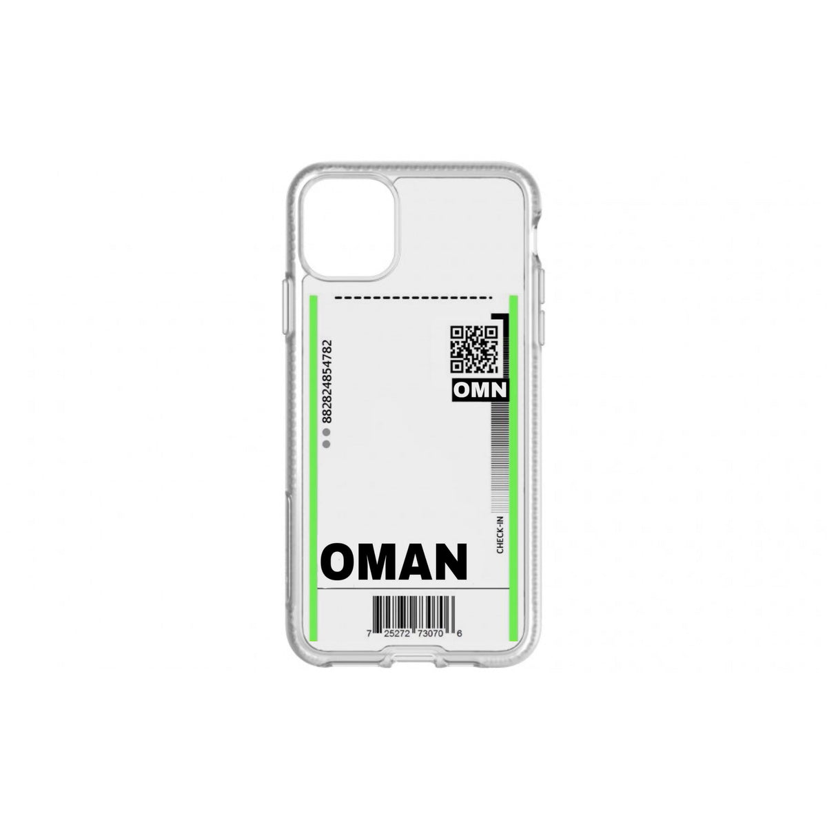 Countries Flight Ticket Phone Case