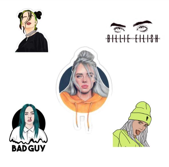 Billie Eilish Sticker Pack