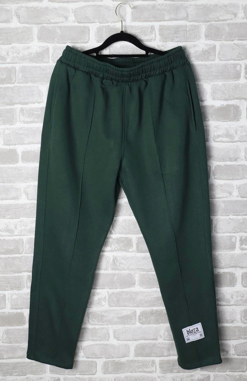 Tapered Open Bottom Sweatpants