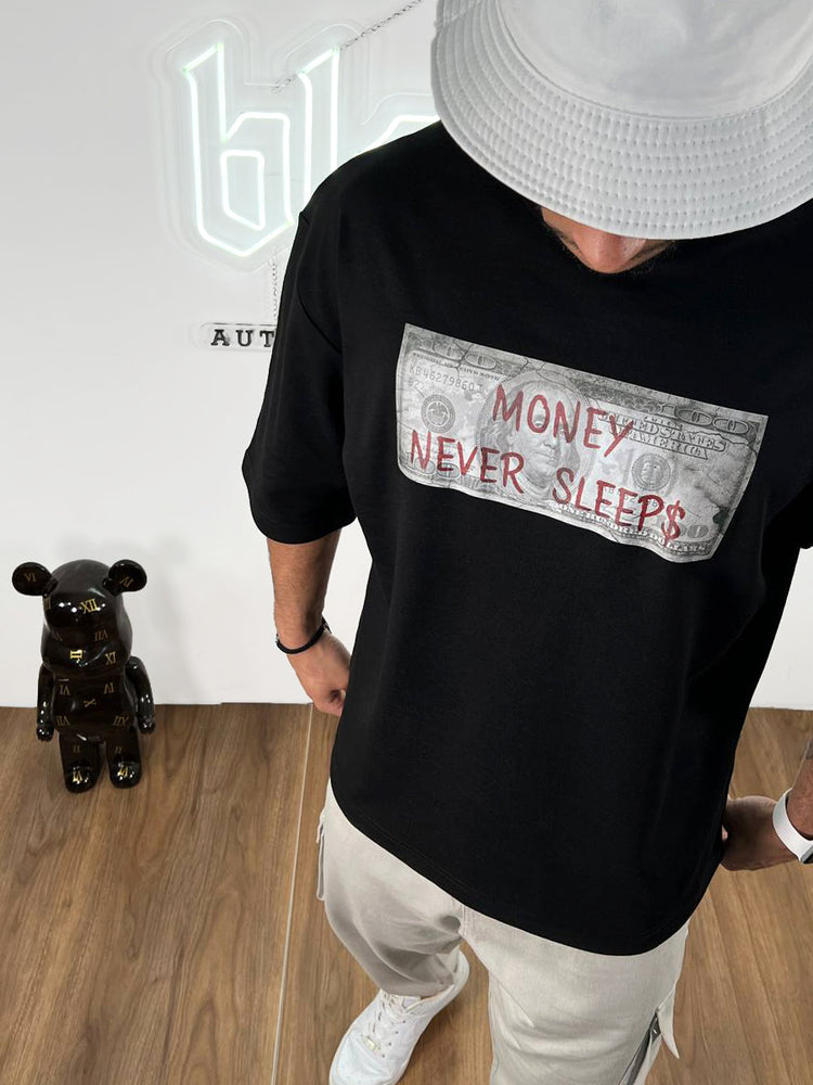 Money Never Sleeps T-shirt