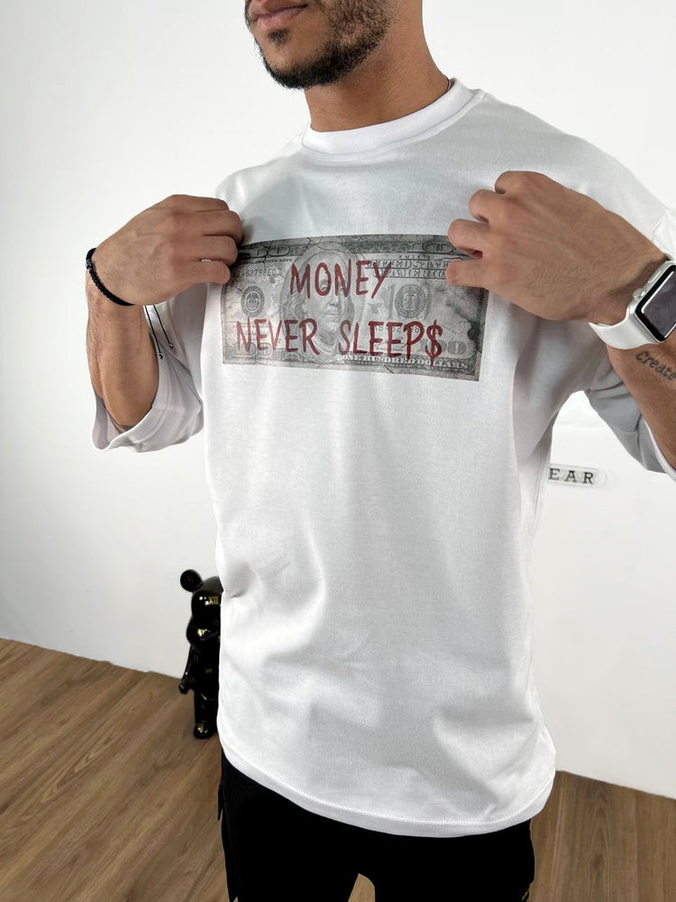 Money Never Sleeps T-shirt